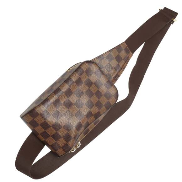 LOUIS VUITTON Brown Damier Canvas Hobo Bag